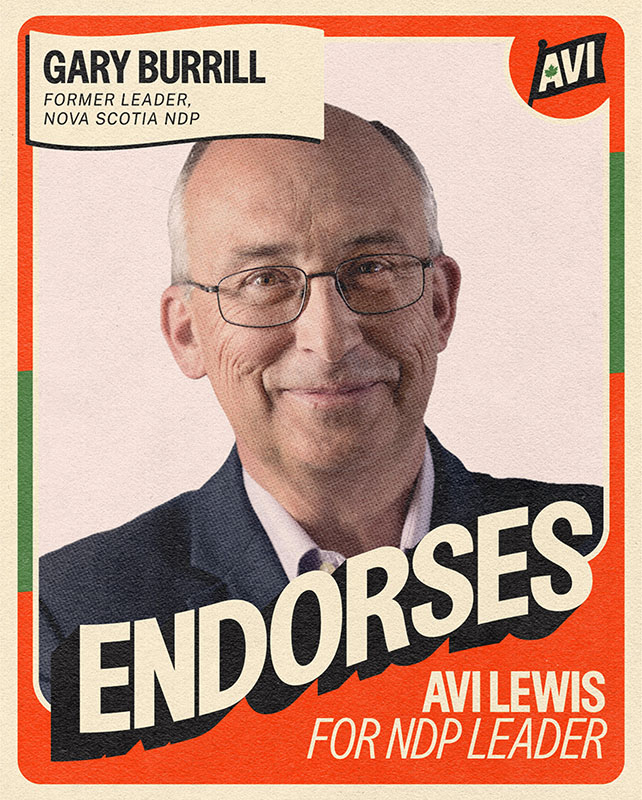 Gary Burrill - Former Leader, Nova Scotia NDP