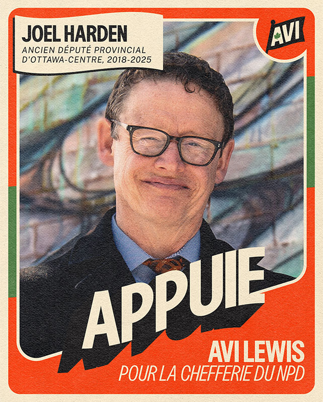 Joel Harden - Former MPP for Ottawa Centre, 2018-2025
