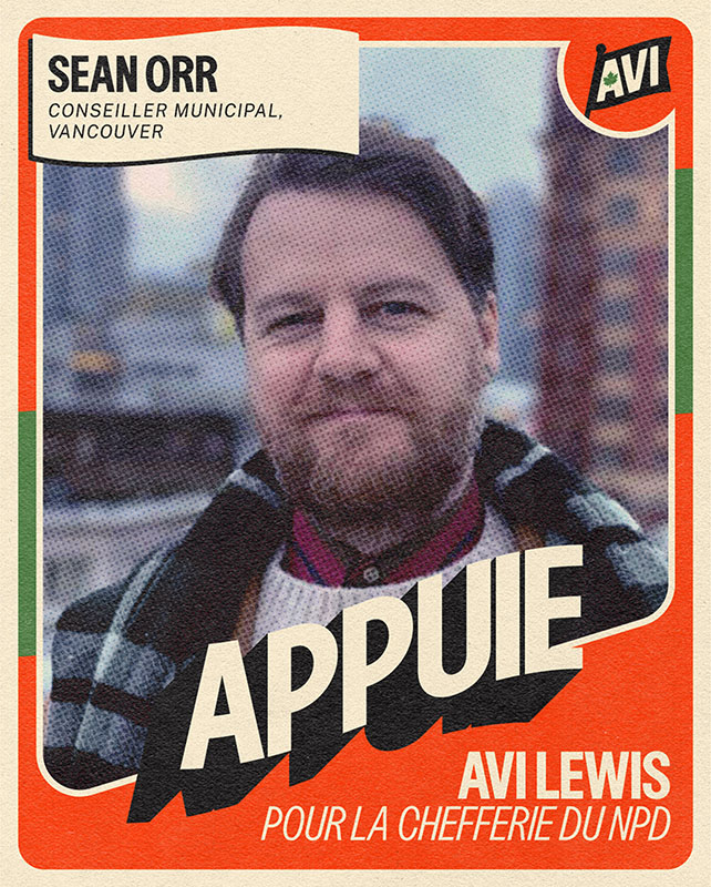 Sean Orr - COPE City Councillor, Vancouver